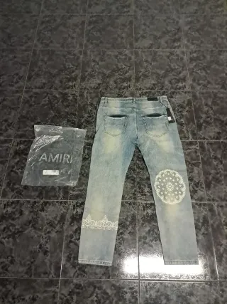 Vaqueros Amiri Skinny Jeans Azules