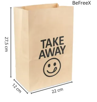 Bolsas Papel Kraft Grandes Sin Asas