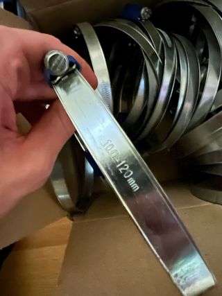 Lote Abrazaderas 100-120 mm