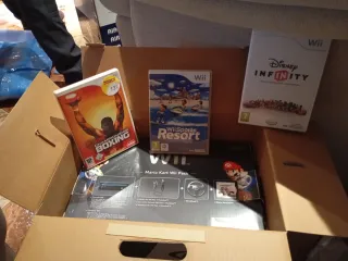 Nintendo Wii Mario Kart Wii Pack Nero