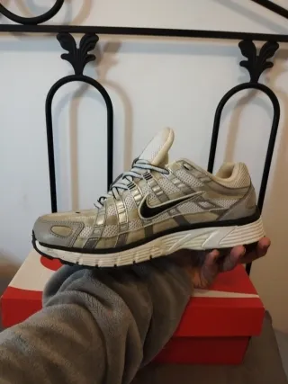 Nike P-6000 Plata/Blanco Talla [Talla] 38'5