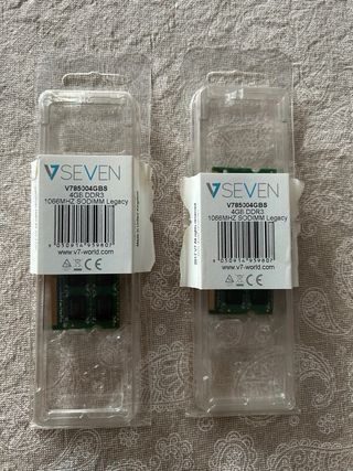 2x Módulos RAM ADATA 2GB DDR3 SODIMM