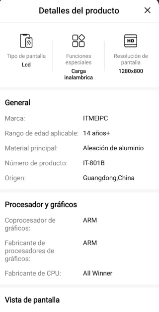 Tablet Marca Itmeipc