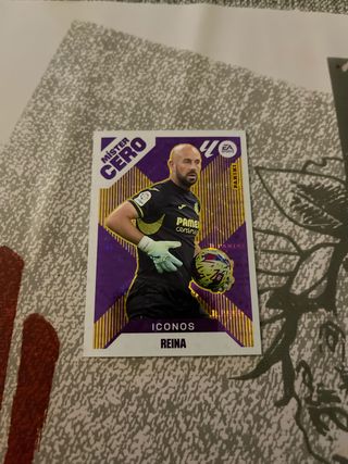 Cromo Mister Cero Pepe Reina Panini
