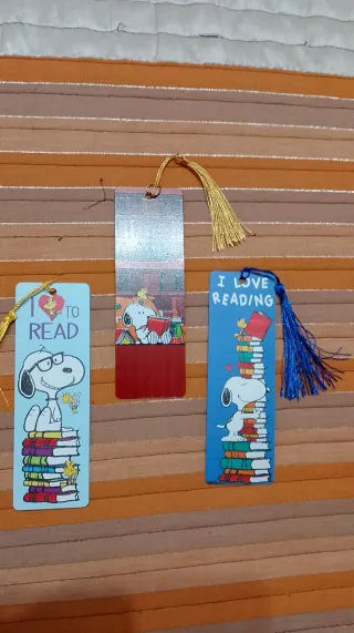 Marcadores Snoopy acrílico