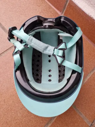 Casco de equitación Fouganza azul