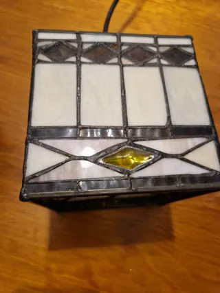 Lámpara tipo Tiffany Techo 3 Luces Vidrio