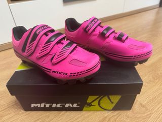 Scarpe da bici da donna - Taglia 37 - Colore rosa