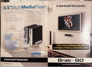 Reproductor Multimedia 3,5 Conceptronic Grab'n'go