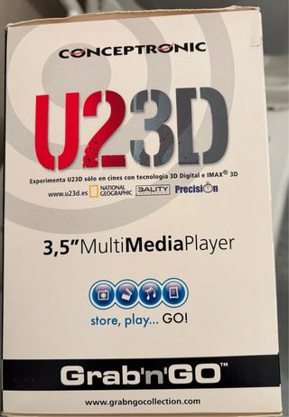 Reproductor Multimedia 3,5 Conceptronic Grab'n'go