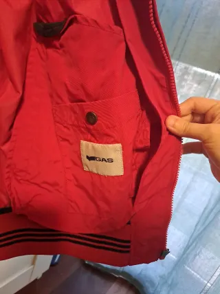 Chaqueta Gas Roja Talla M
