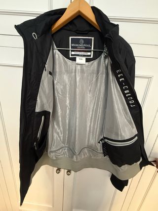 Chaqueta Marinepool Negra Impermeable
