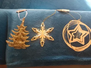 N.6 Decorazioni Natalizie Albero Stella Renna