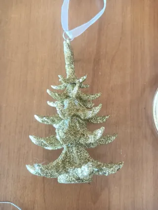 N.6 Decorazioni Natalizie Albero Stella Renna