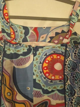 Vestido Largo Estampado Mujer