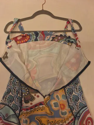 Vestido Largo Estampado Mujer