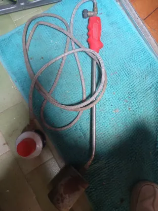 Soplete de gas con manguera