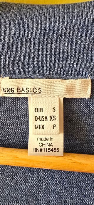 REBECA LARGA AZUL MANGO