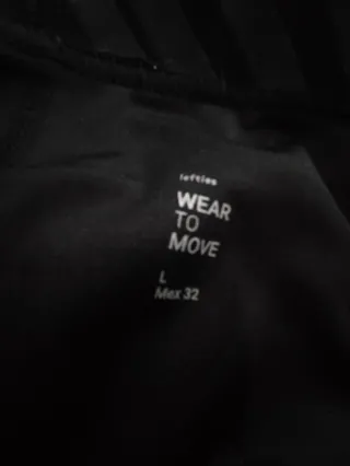 Mallas deportivas negras