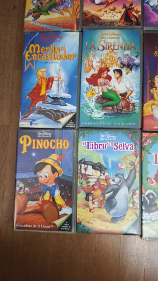 Colección VHS Disney Clásicos (Español)