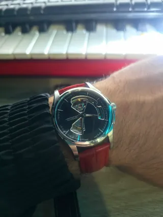 Hamilton Jazzmaster Open Heart Reloj Automático