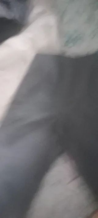 Pantalón Stradivarius gris talle alto ajustado S