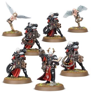 Escuadra de Vengadoras Warhammer