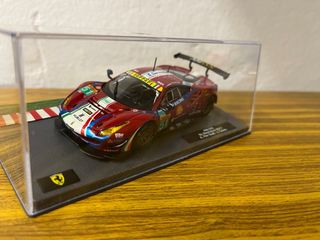 Ferrari 488 GTE 2017 silverstone escala 1/43
