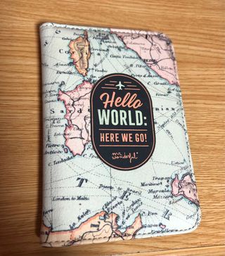 Funda Pasaporte Mr. Wonderful Mapa Mundo