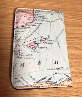 Funda Pasaporte Mr. Wonderful Mapa Mundo