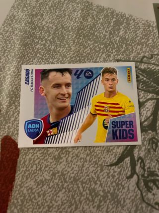Cromo Super Kids Marc Casadó FC Barcelona