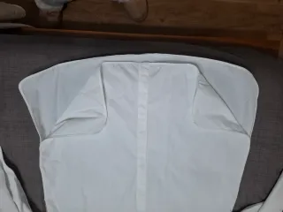 Camisa Oversize Massimo Dutti Blanca