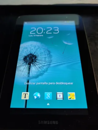Tablet Samsung Galaxy Tab 2 - 7.0 Negra con funda