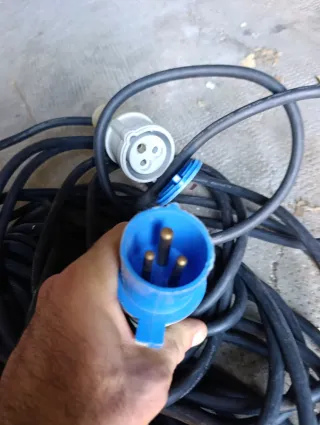 Cable Enchufe Camping/Caravana