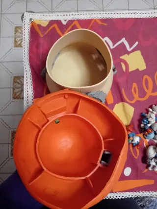 Casa dei Puffi della Schleich anni 80 + 19 puffi