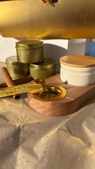 Kit Limpieza Sahúmos y Ritual Dorado