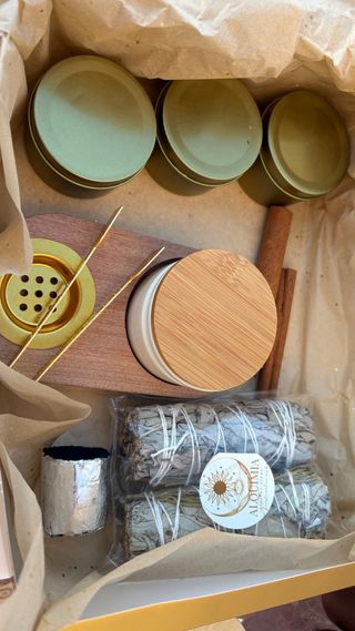 Kit Limpieza Sahúmos y Ritual Dorado