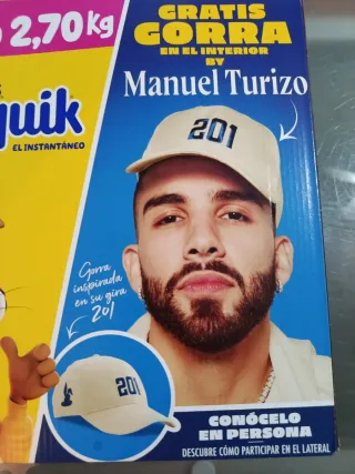 Gorra Manuel Turizo.