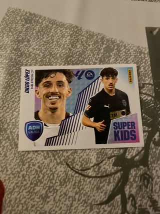 Cromo Super Kids Diego López Valencia CF