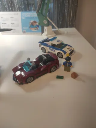 Lego City Helicóptero y 2 Coches 60138