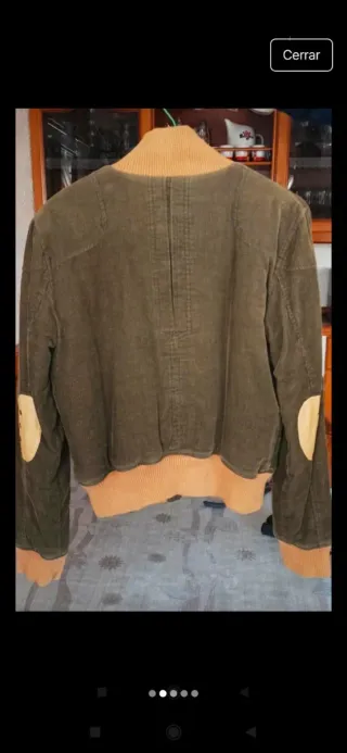 Chamarra Pana Vintage T/40 Algodón