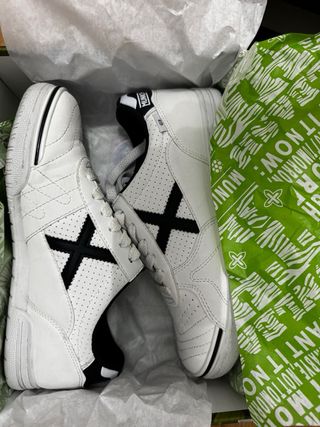 Zapatillas Munich G3 niño talla 38 Blancas
