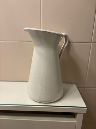 Jarra Ikea Sockerärt 22 cm Porcelana Blanca