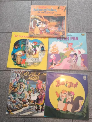 Lote Vinil Disney 7 - Vários Títulos