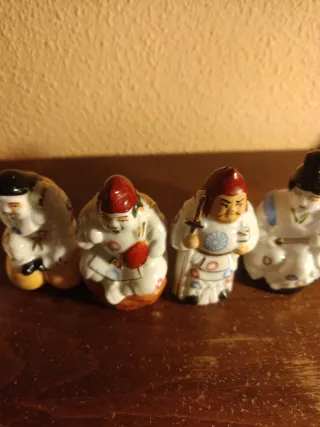 Figuras Budas de la suerte cerámica