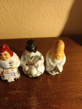 Figuras Budas de la suerte cerámica