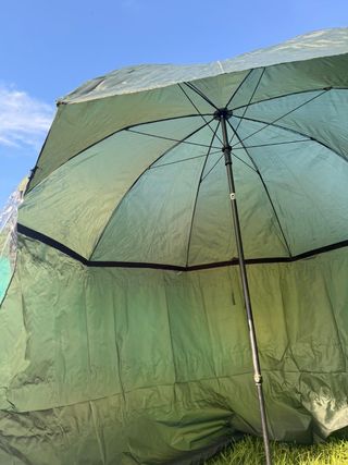 Conjunto pesca coup + silla y paraguas