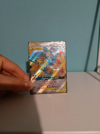 Carta Pokemon Leggende Celesti GX Triade Ardente