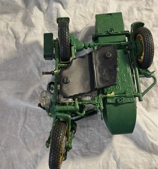 Moto BMW R75 con sidecar militar WW2