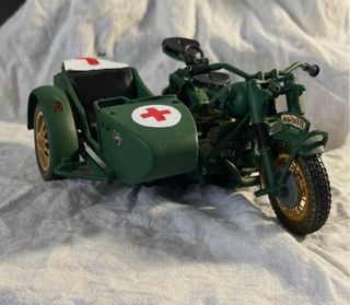 Moto BMW R75 con sidecar militar WW2